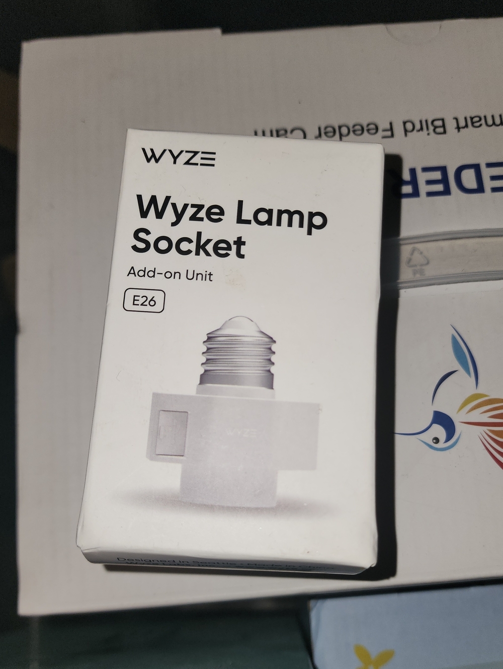 Wyze White Lamp Socket Add-On Unit